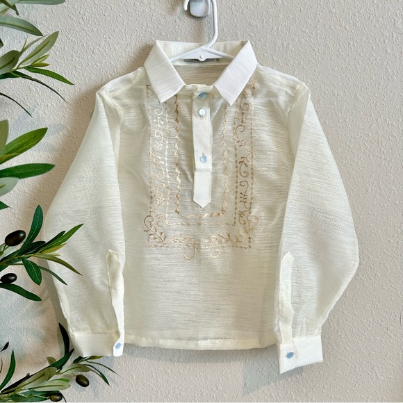 Toddler Barong size 0 - Picture 2 of 6